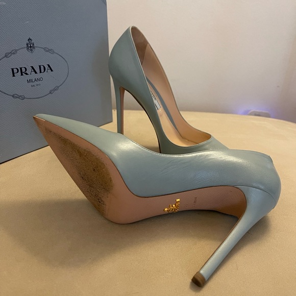 Prada Pointy Toe Pump (Women) - Picture 2 of 3